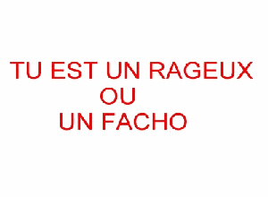 RAGEUX OU FACHO
